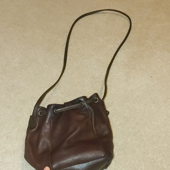 Brown mini shoulder purse - Picture 7 of 8